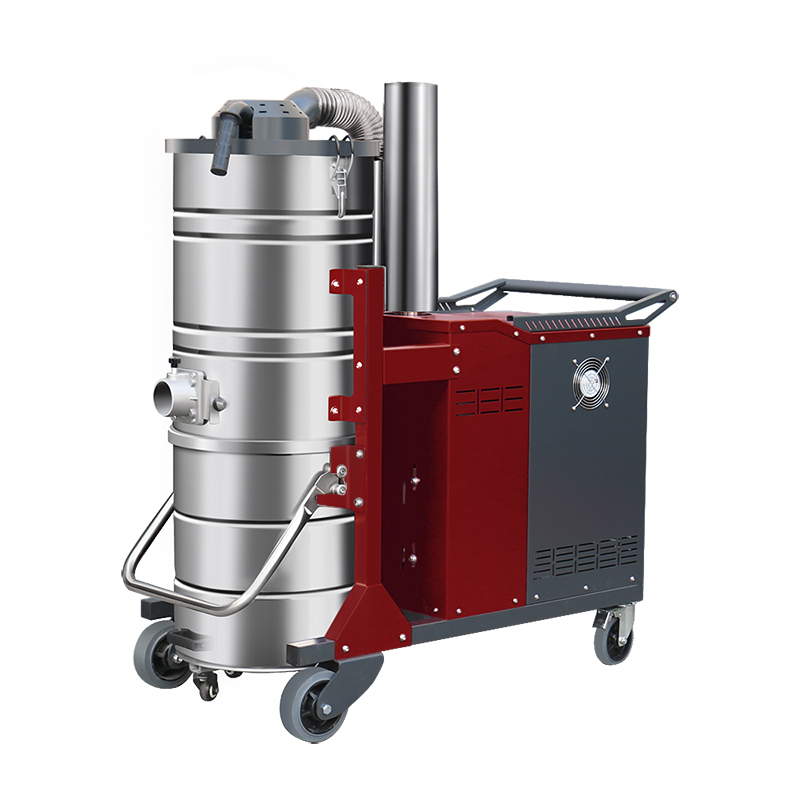 台中坦洁380V 双桶手动反吹工业吸尘器X8系列